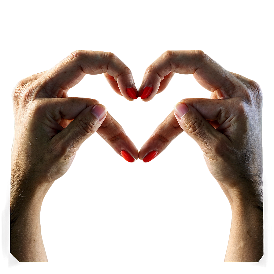 Heart Hands Connection Png 19