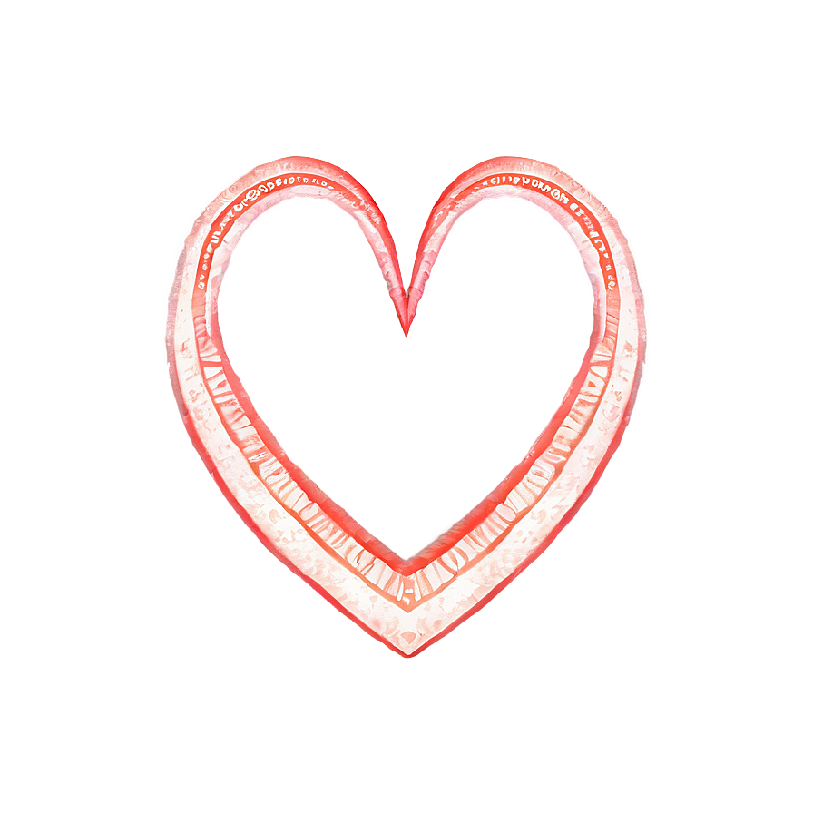 Heart Line Frame Png Xxy84