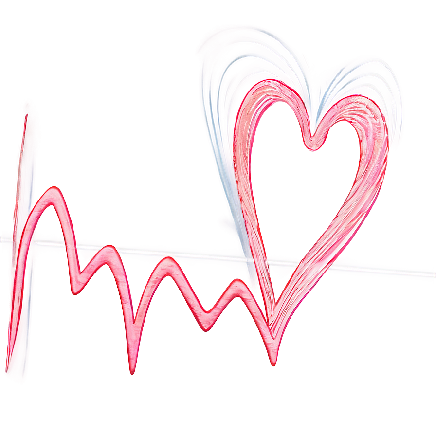 Heart Line Wave Png 56