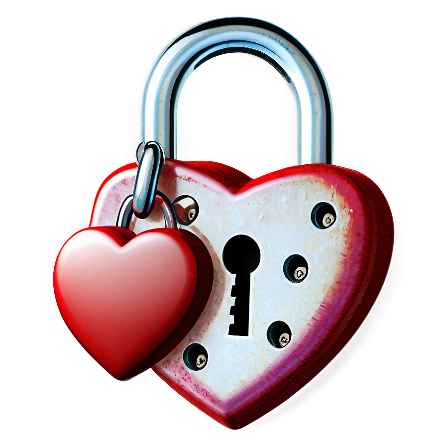 Heart Lock And Key Png C