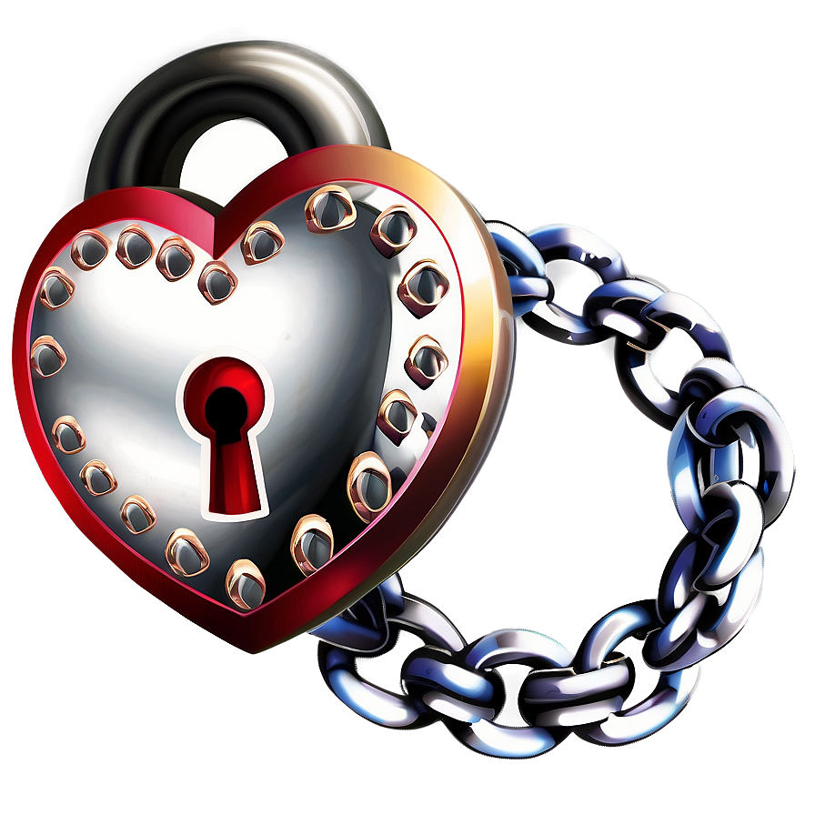 Heart Lock Tattoo Png 72