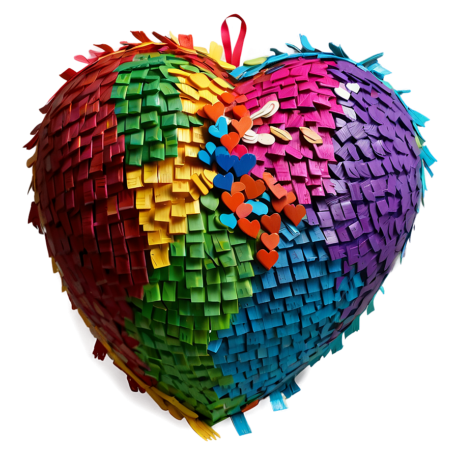 Heart Love Pinata Png 11