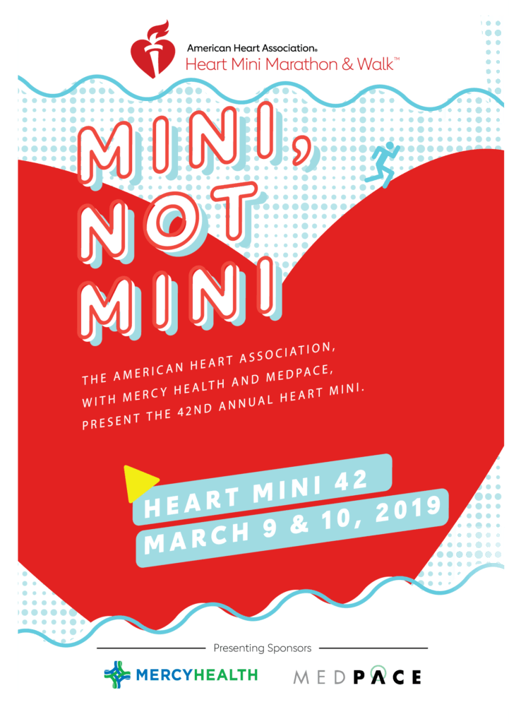 Heart Mini Marathon Event Poster2019 PNG with transparent background