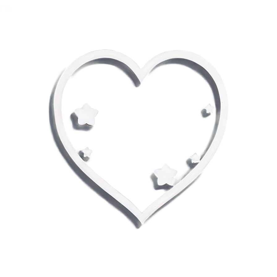 Heart Outline PNG 80 PNG image with a transparent background, free high-resolution download
