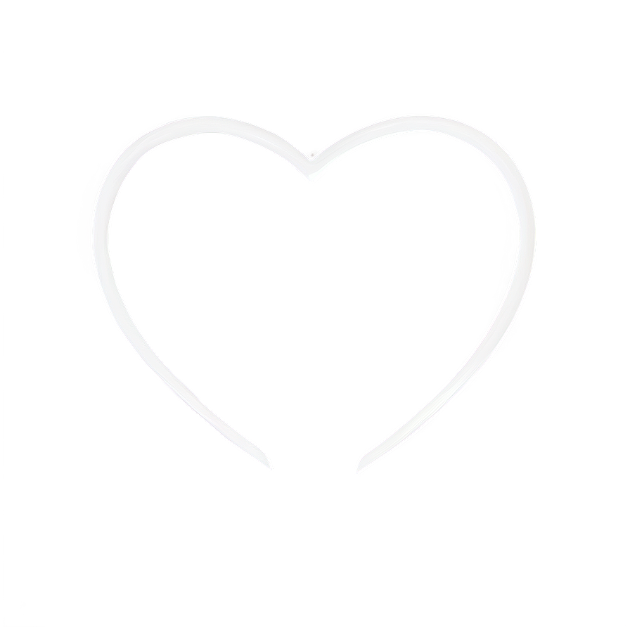 Heart Outline Transparent Png 4