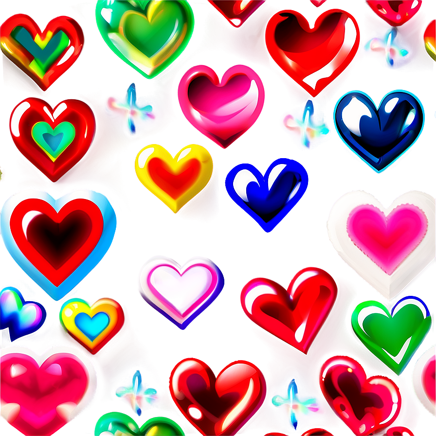 Heart Pattern Png Kdx58