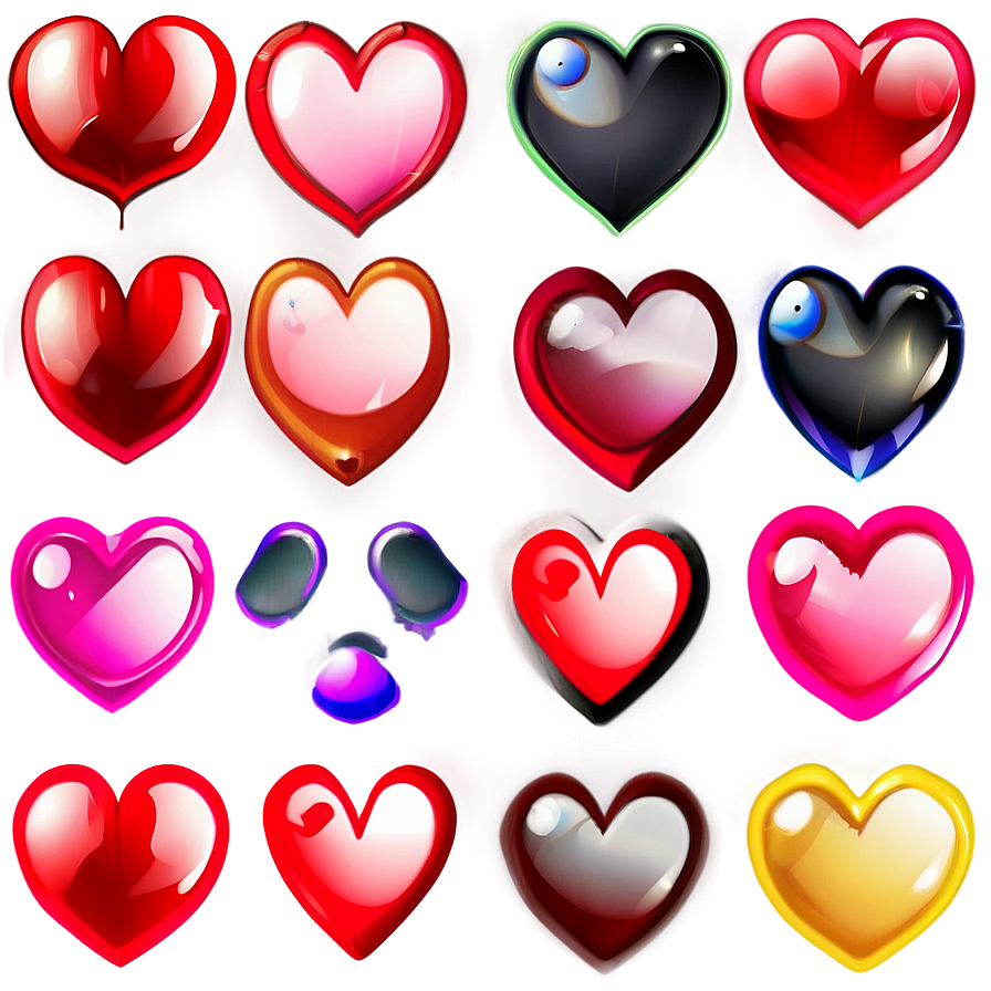 Heart Puzzle Emoji Transparent Design 05042024