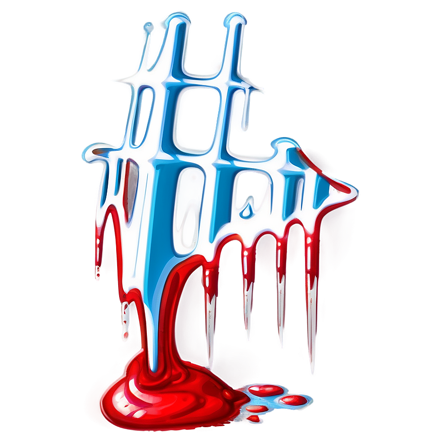 Heart's Offering: Blood Spatter Png 46