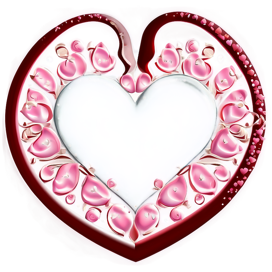 Heart-shaped Be My Valentine Design Png Ymi76