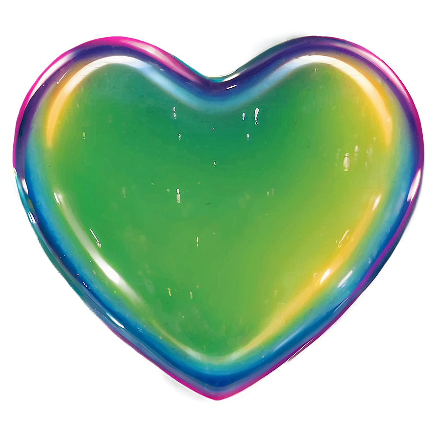 Heart Shaped Bubble Png D