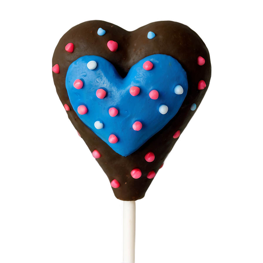 Heart-shaped Cake Pops Png 06272024