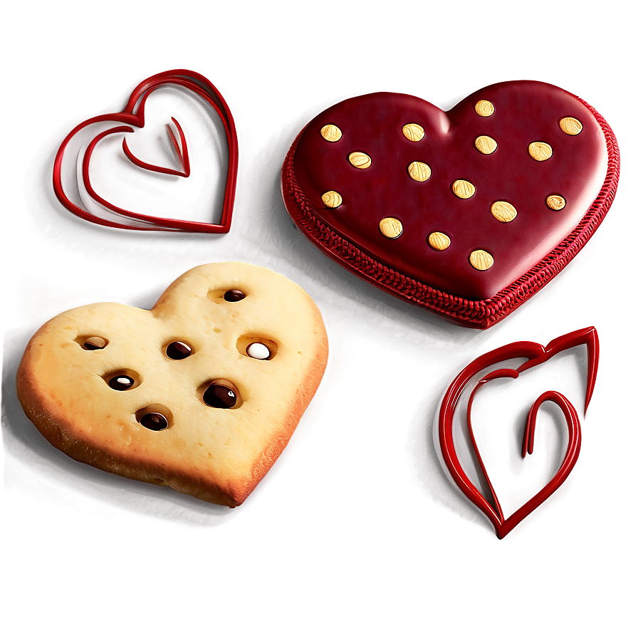 Heart Shaped Cookies Png A