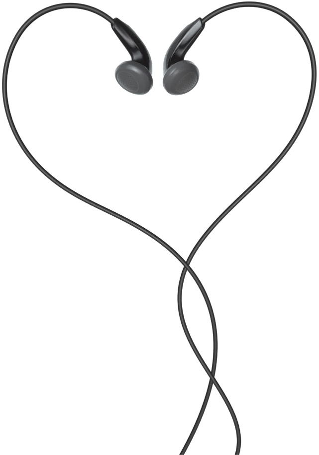Headphones Apple Earbuds Heart Clip Art - Earbuds Clip Art, HD Png Download PNG with transparent background