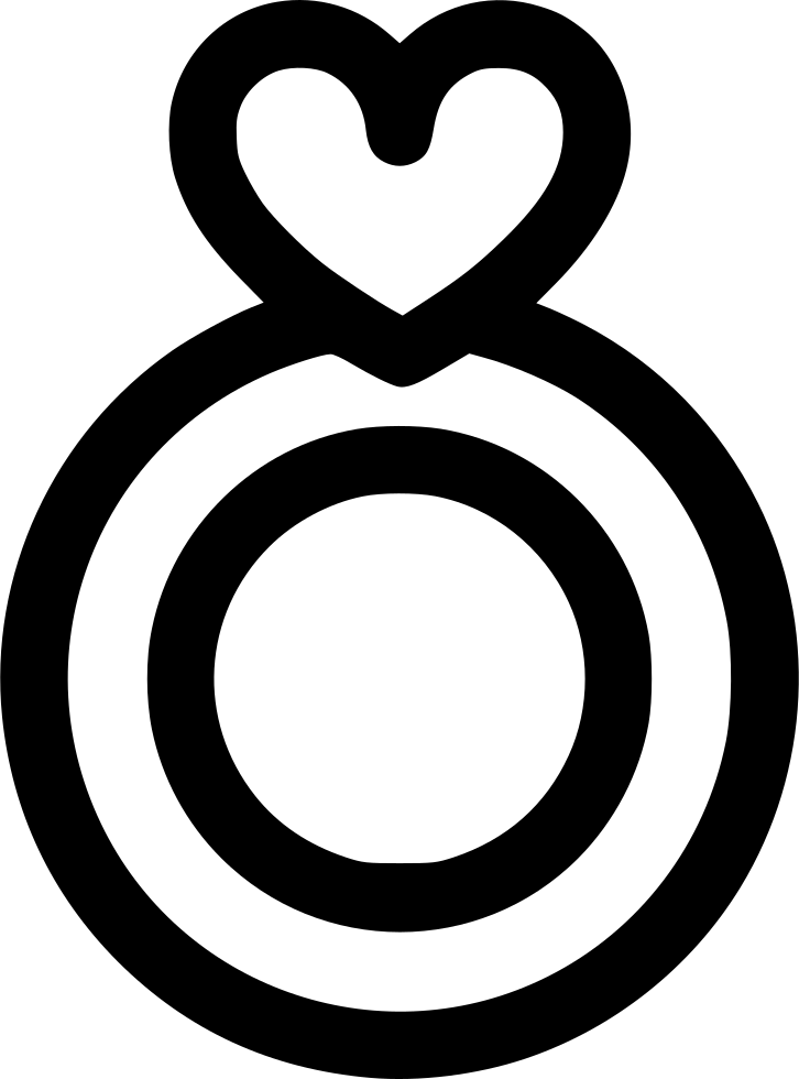 Heart Shape Ring - Heart, HD Png Download PNG image with a transparent background, free high-resolution download