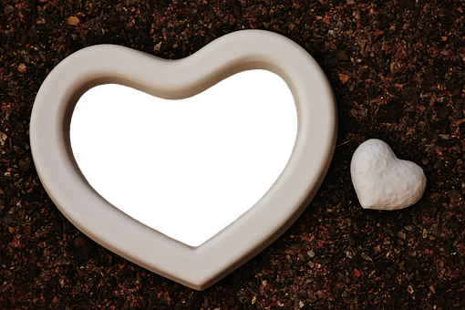 Heart Shaped Objectson Granules