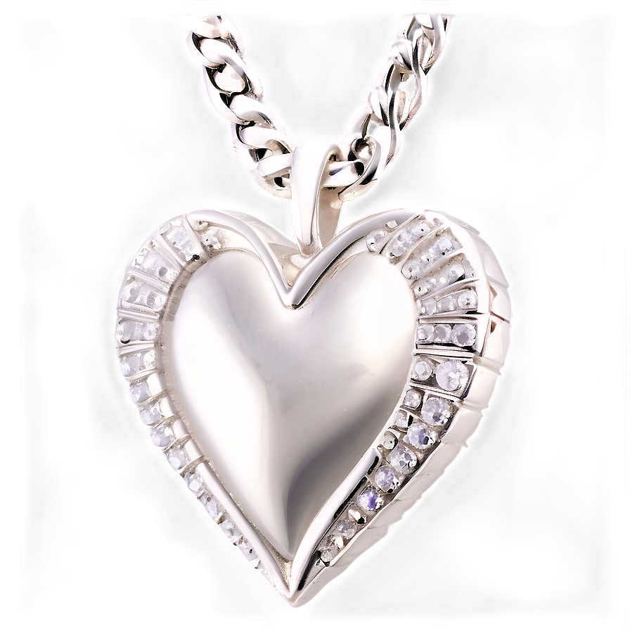 Heart Shaped Pendant Png Knx74