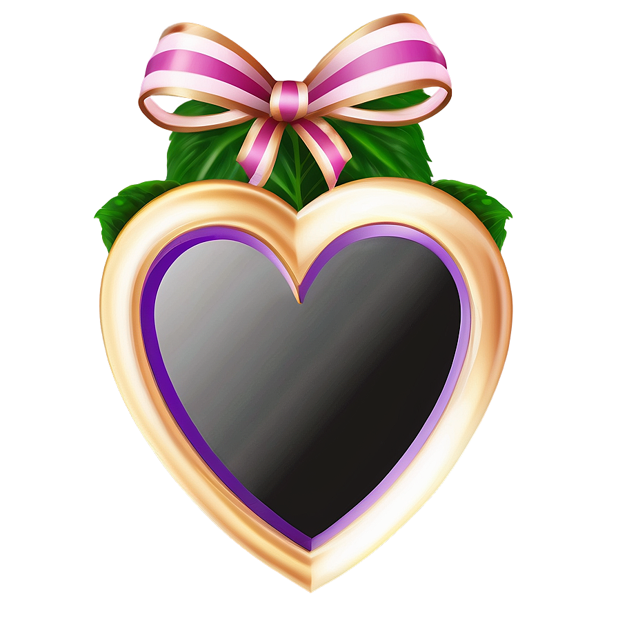 Heart Shaped Picture Frame PNG ibp42 PNG image with a transparent background, free high-resolution download