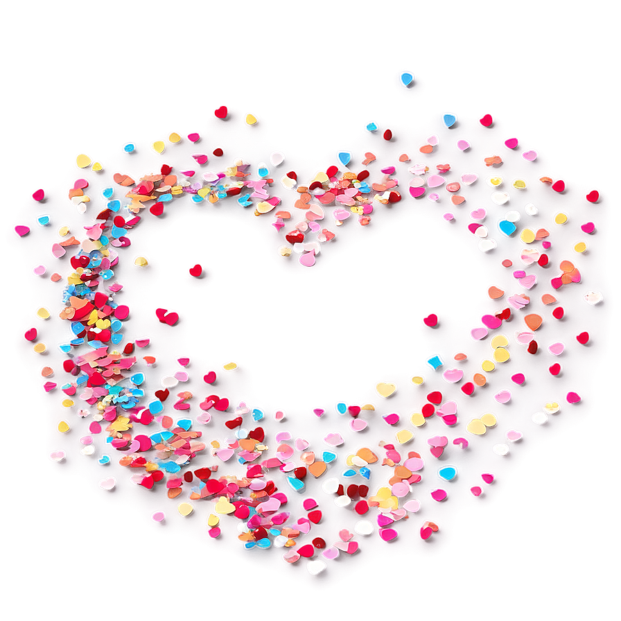 Heart Sprinkles Png Oen70