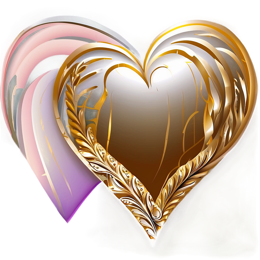 Heart Vector For Wedding Png 96