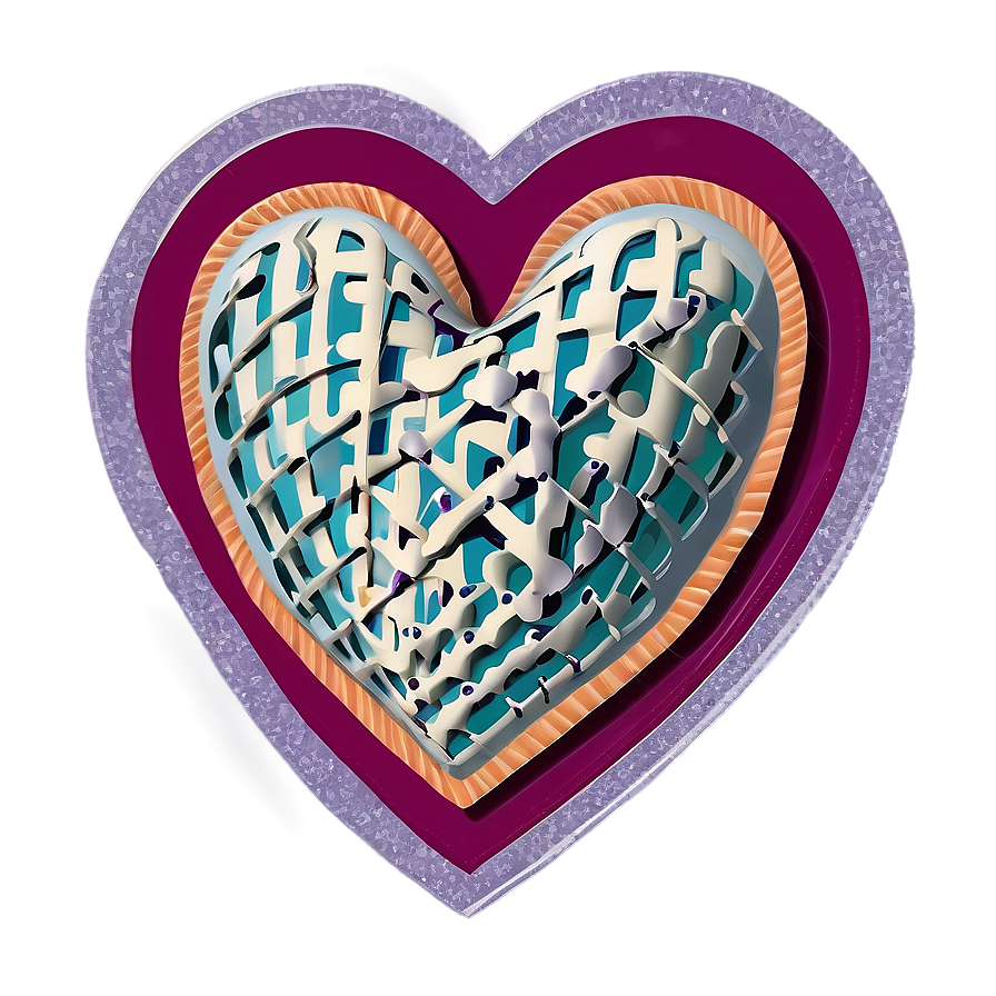 Heart With Bandage Png D