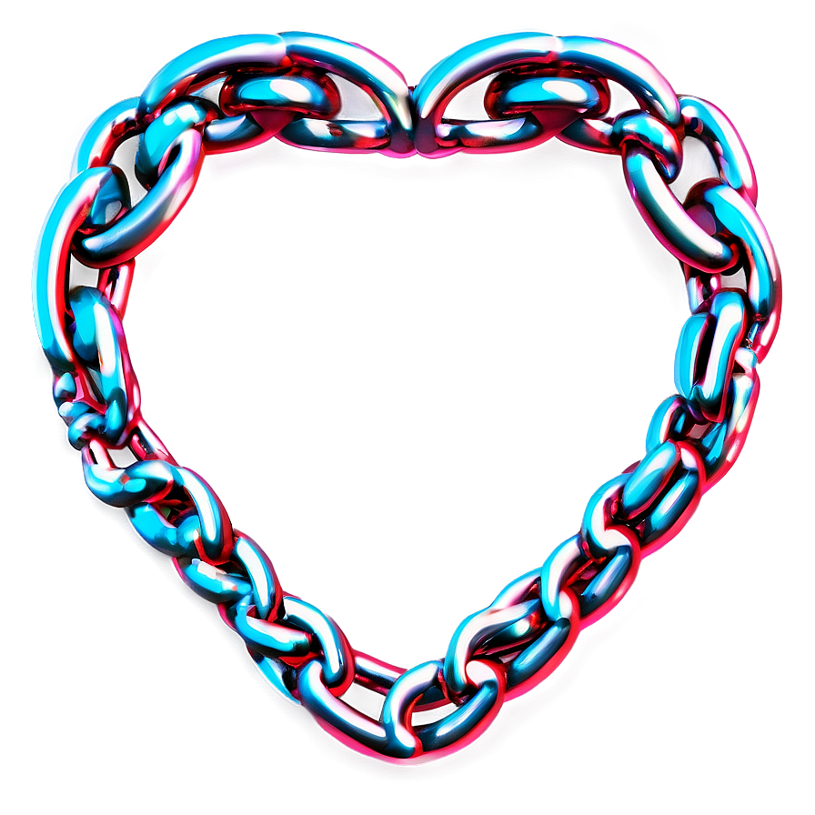 Heart With Chains Png 06202024