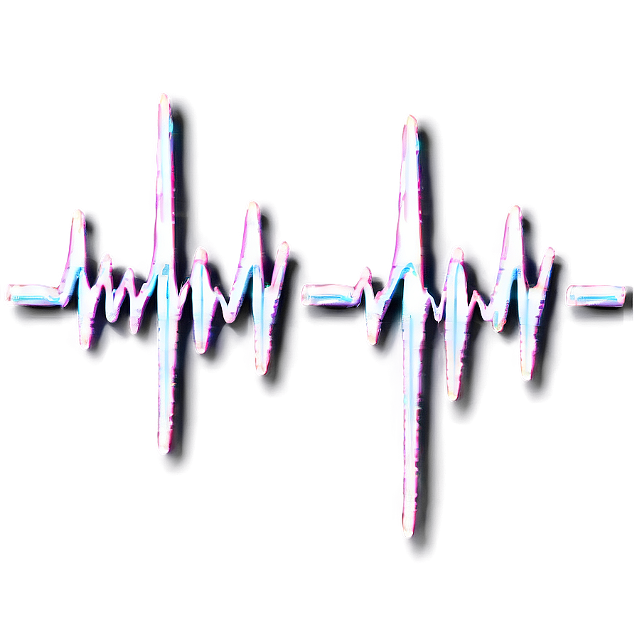 Heartbeat Sound Wave Png 06112024