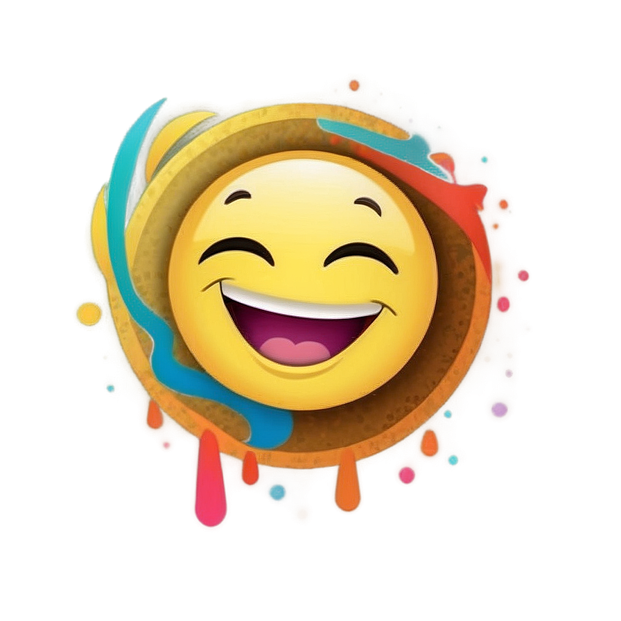 Heartfelt Laughter Emoji PNG pgs78 PNG with transparent background