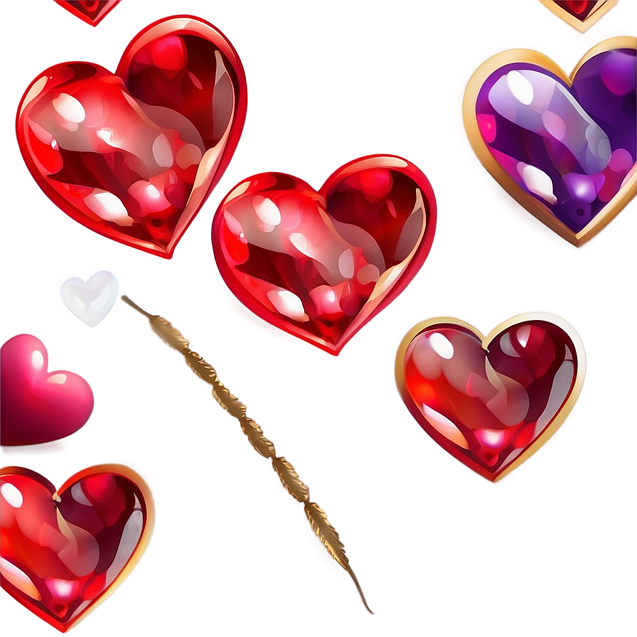 Heartfelt Red Heart Emoji Png Vpi3