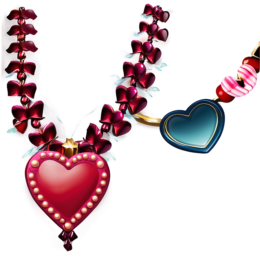 Hearts Garland Png Hbh