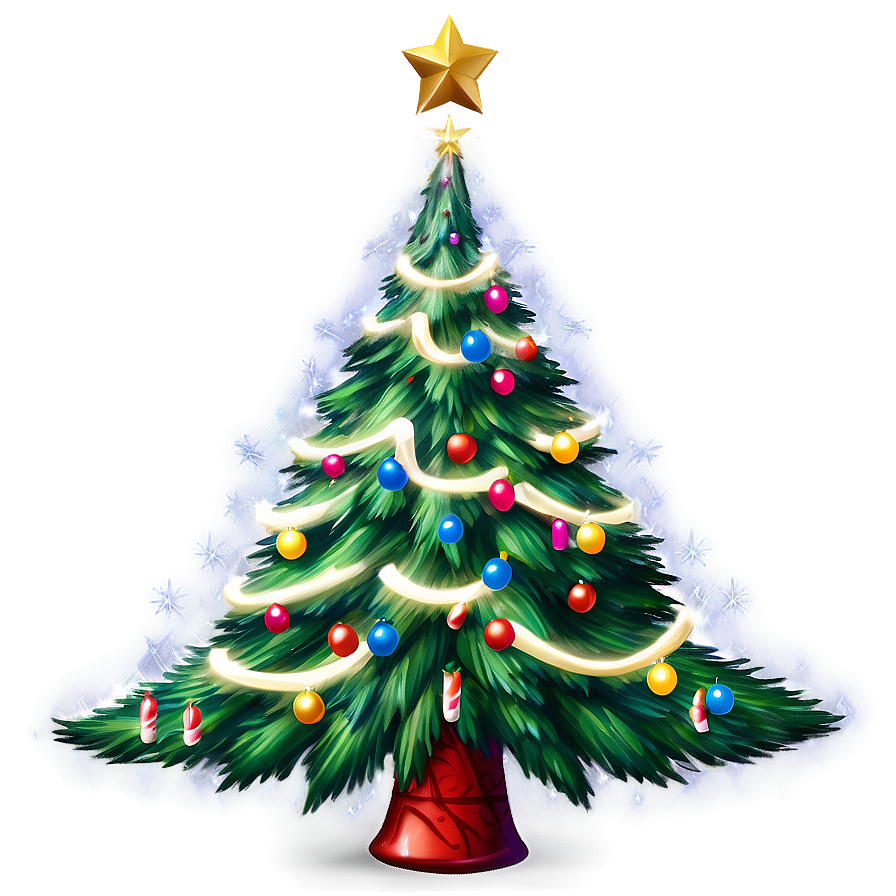 Heartwarming Christmas Tree Png 06252024