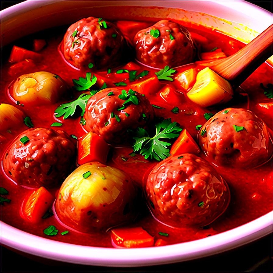 Hearty Meatball Stew Png 06242024