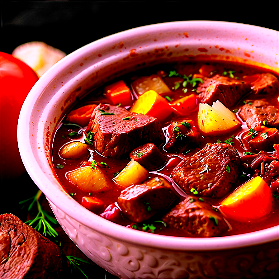 Hearty Steak Stew Png 1