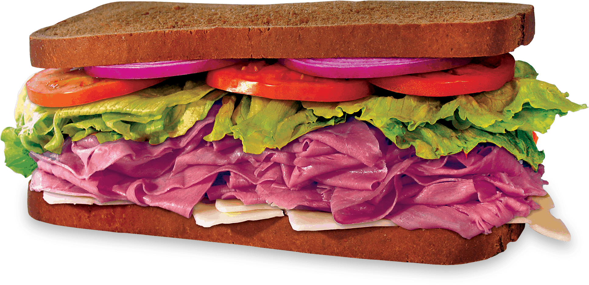 Ham And Cheese Sandwich, HD Png Download PNG with transparent background