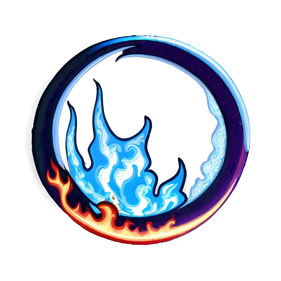 Heat Circle Flame Png 06272024