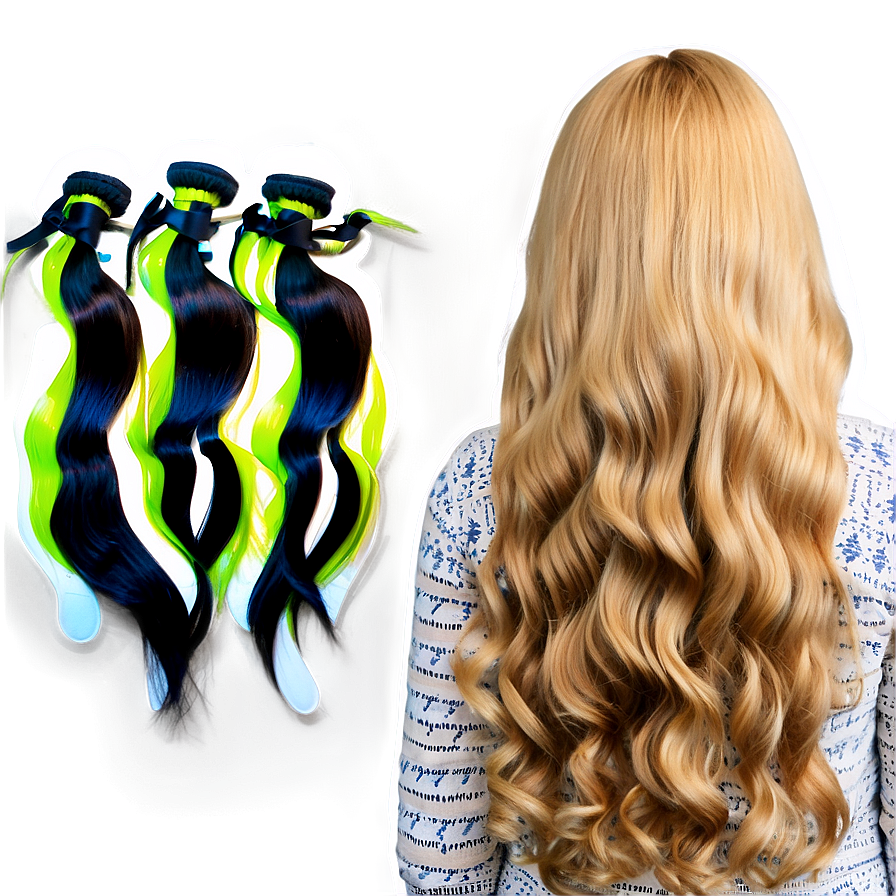 Heat Resistant Hair Bundles Png Dej26