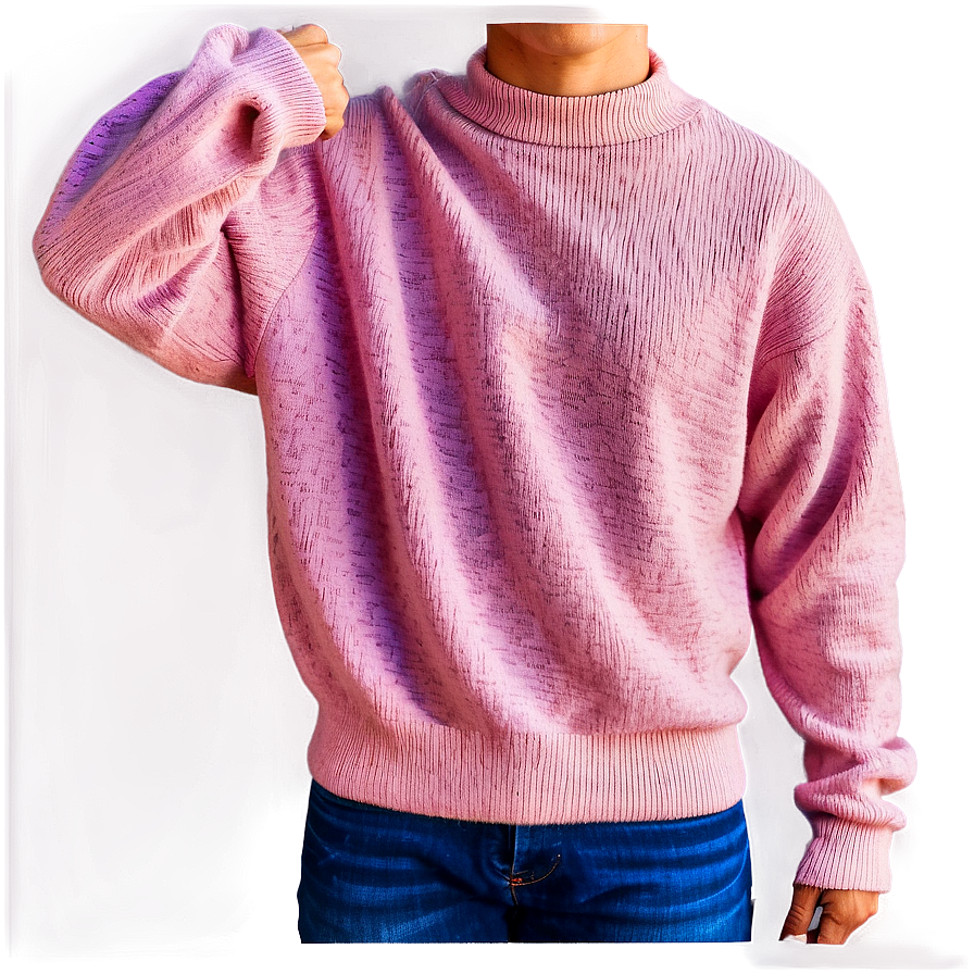 Heather Pink Sweater Png 06292024