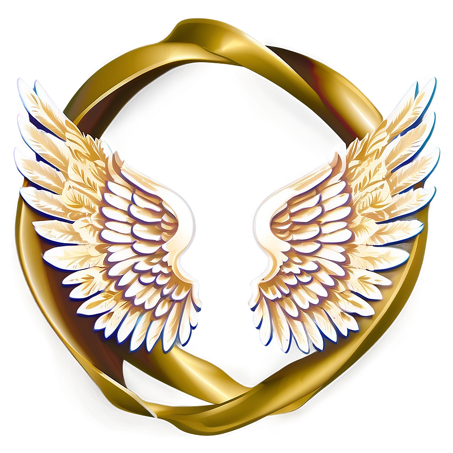 Heavenly Angel Wings Decoration Png 05042024