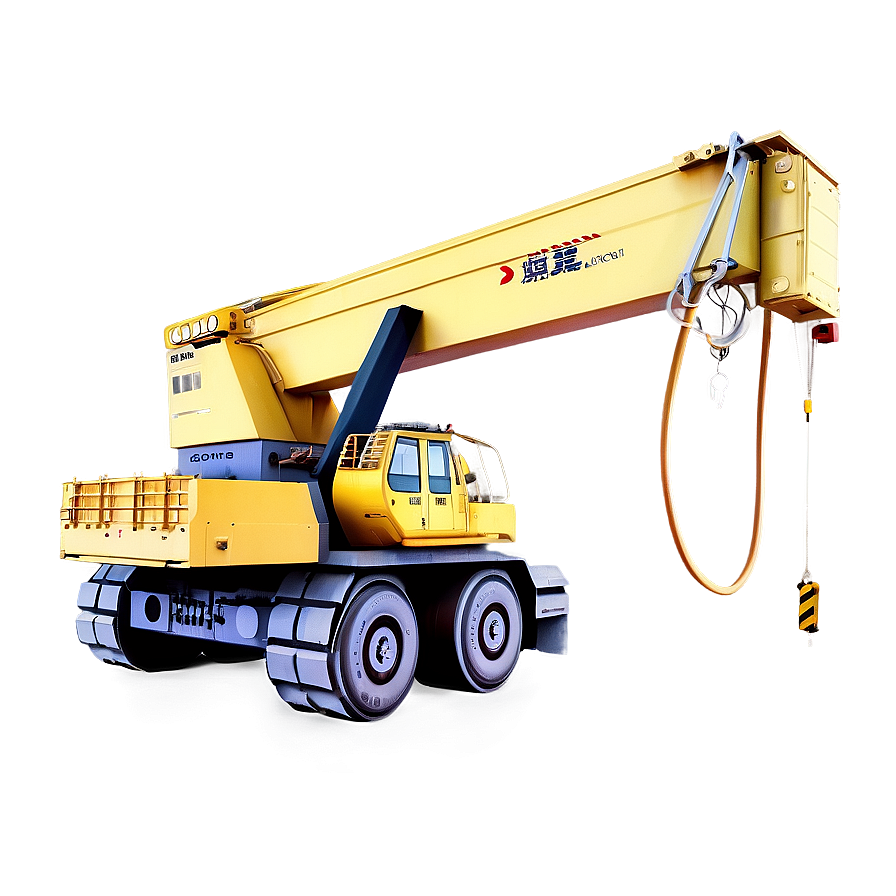 Heavy Cargo Crane PNG hfb32 PNG with transparent background