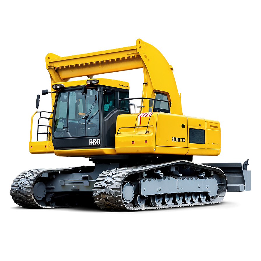 Heavy Construction Machinery PNG axe14 PNG with transparent background