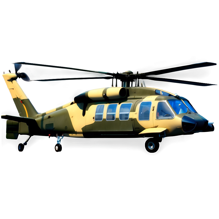 Heavy Duty Black Hawk Helicopter Png 87