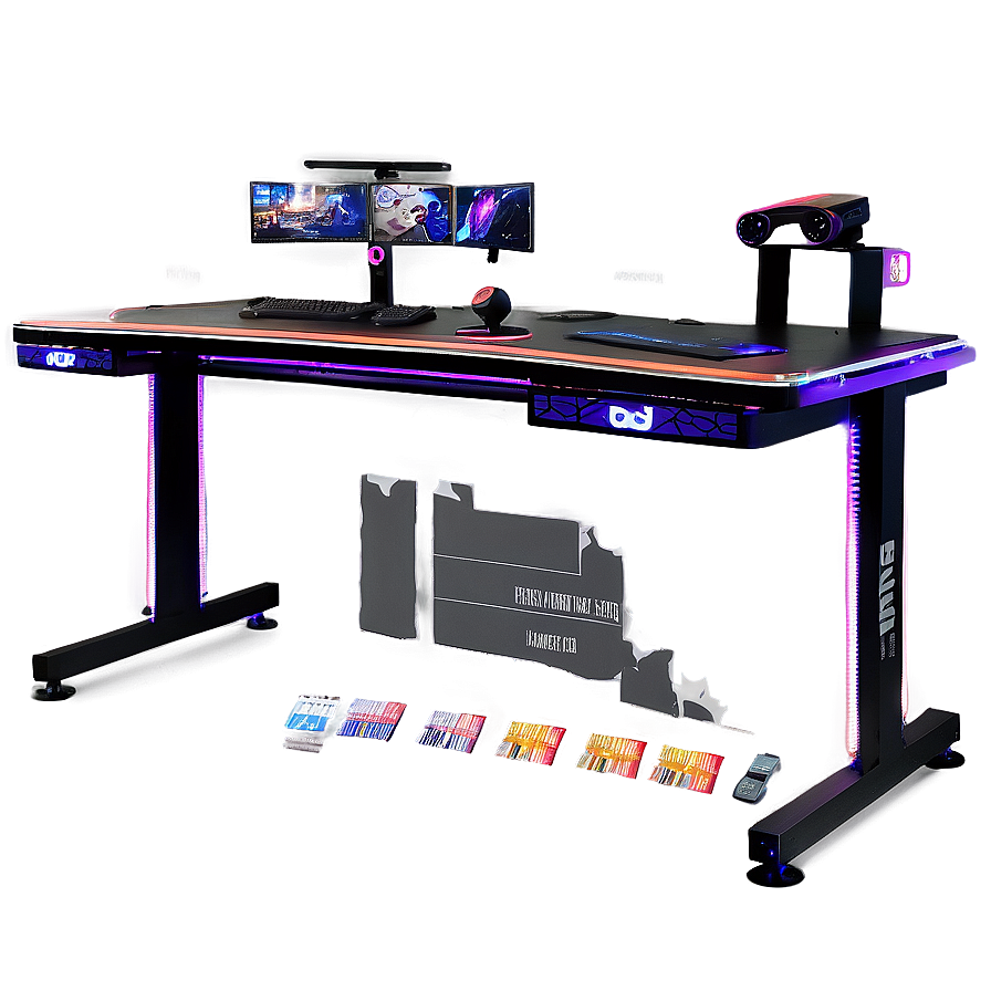 Heavy-duty Gaming Desk Png Aoy