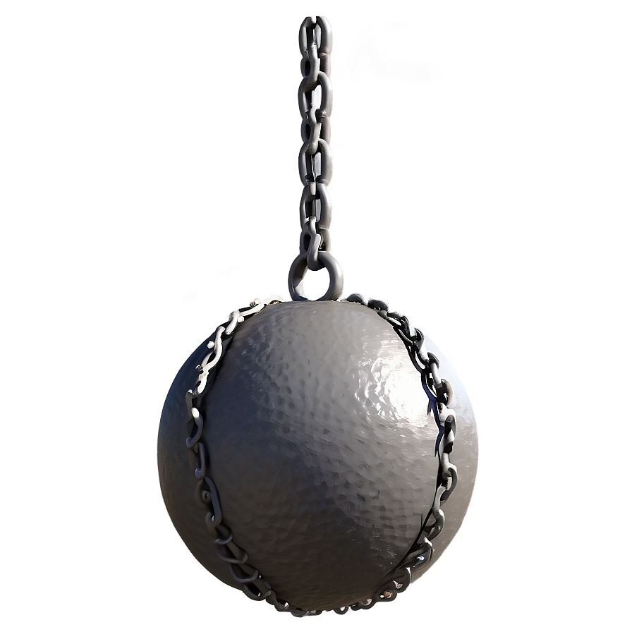 Heavy-duty Wrecking Ball Png Dqd