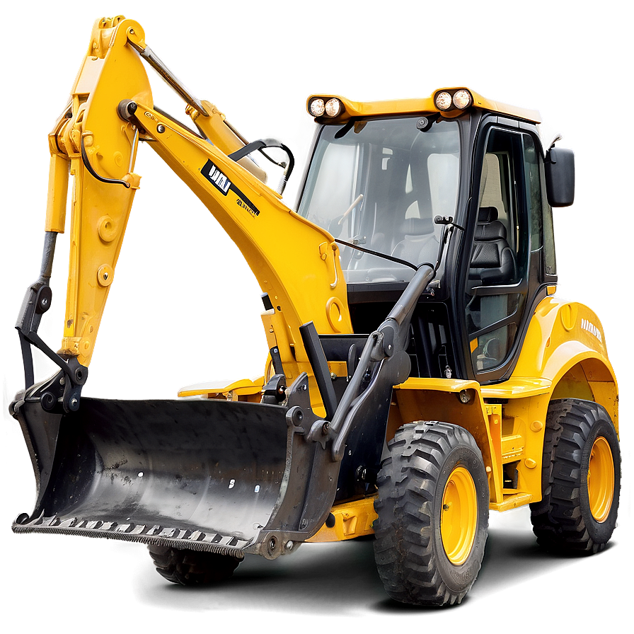 Heavy Loader Backhoe Png 06272024