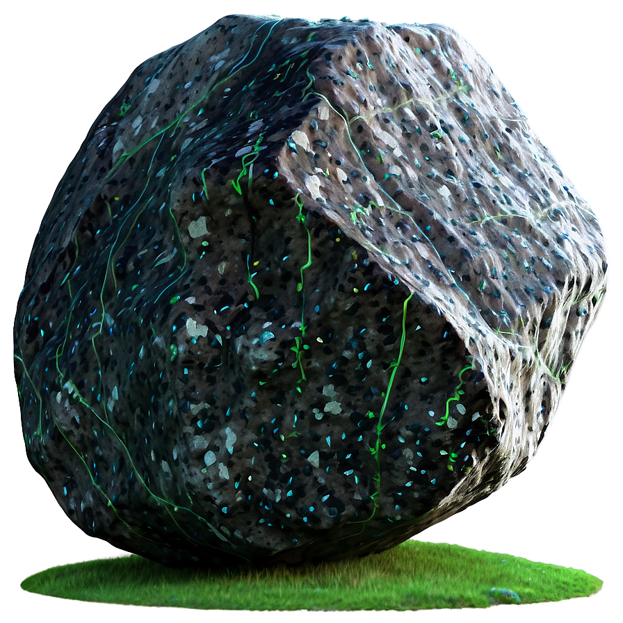 Heavy Rock Boulders Png 06252024