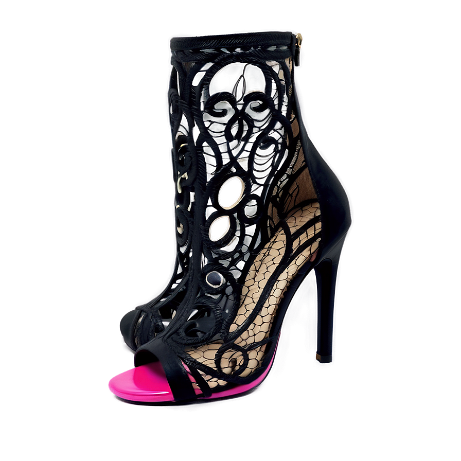 Heel With Lace Png 51