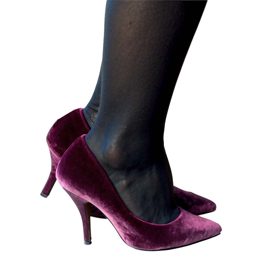 Heel With Velvet Touch Png 06262024