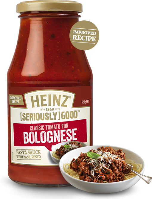Tomato Pasta Sauce - Heinz Pasta Sauce Bolognese, HD Png Download PNG with transparent background