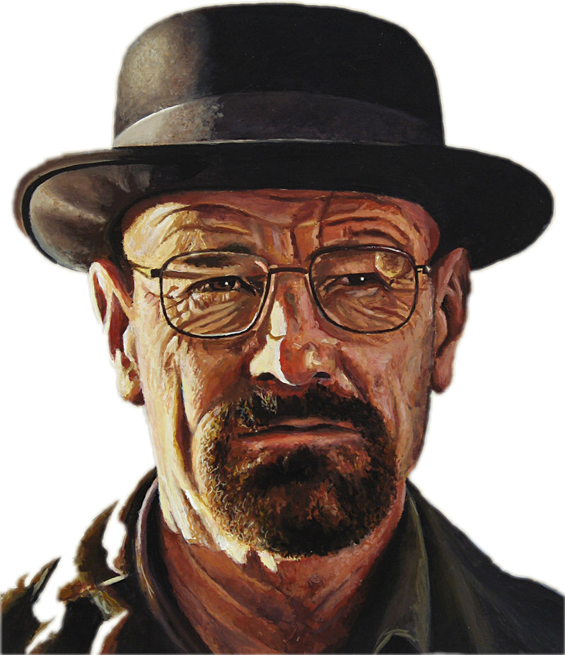 Heisenberg_ Portrait_ Breaking_ Bad