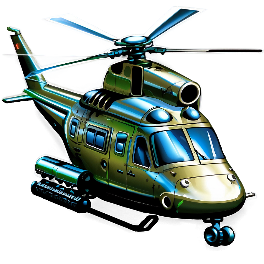 Helicopter Vector Png 17