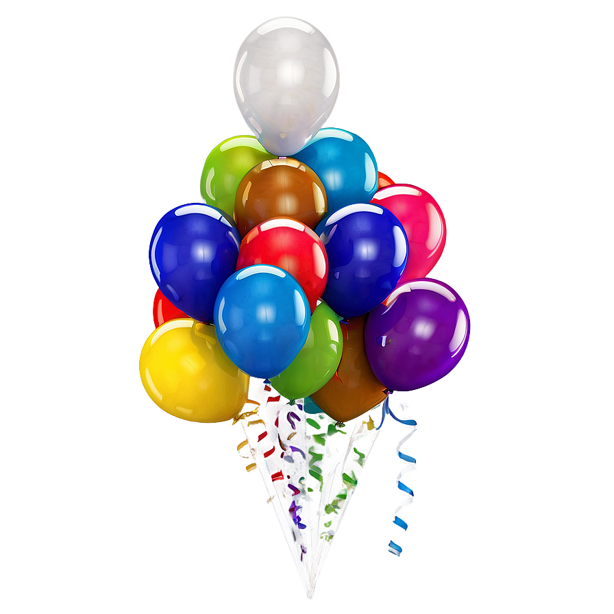Helium Balloons PNG aqk PNG with transparent background